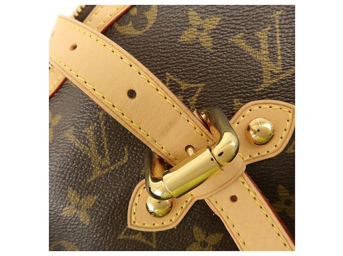 Louis Vuitton Monogram Palermo GM 2Way Hand Bag Brown M40146 - vista 20