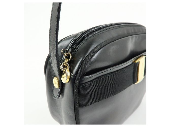 Salvatore Ferragamo Borsa a tracolla Ferragamo Vara in pelle Nero - vista 15