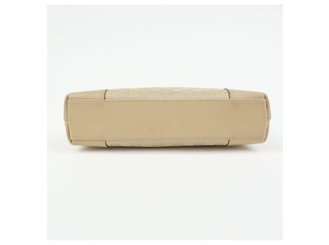 Borsa a tracolla e borsa a mano GUCCI GG Canvas Leather Beige 33900 - vista 5