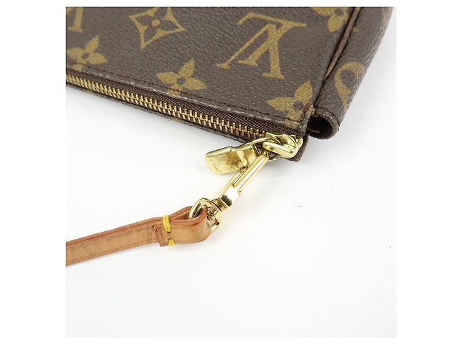 Louis Vuitton Monogram Pochette Accessoires Pouch Hand Bag M51980 - vista 11