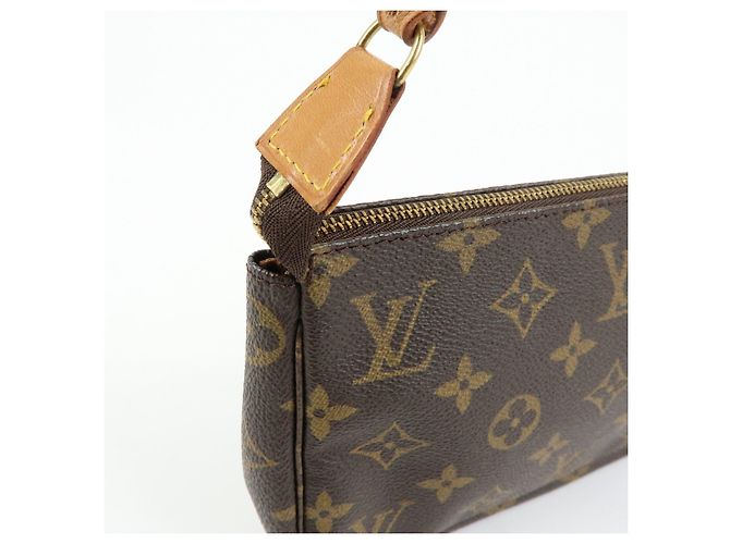 Louis Vuitton Monogram Pochette Accessoires Pouch Hand Bag M51980 - vista 18