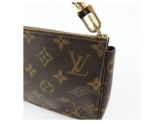 Louis Vuitton Monogram Pochette Accessoires Pouch Hand Bag M51980 - vista 19