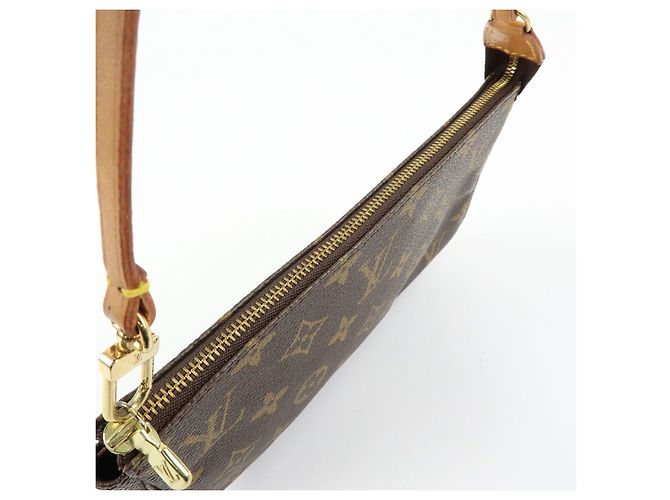 Louis Vuitton Monogram Pochette Accessoires Pouch Hand Bag M51980 - vista 21