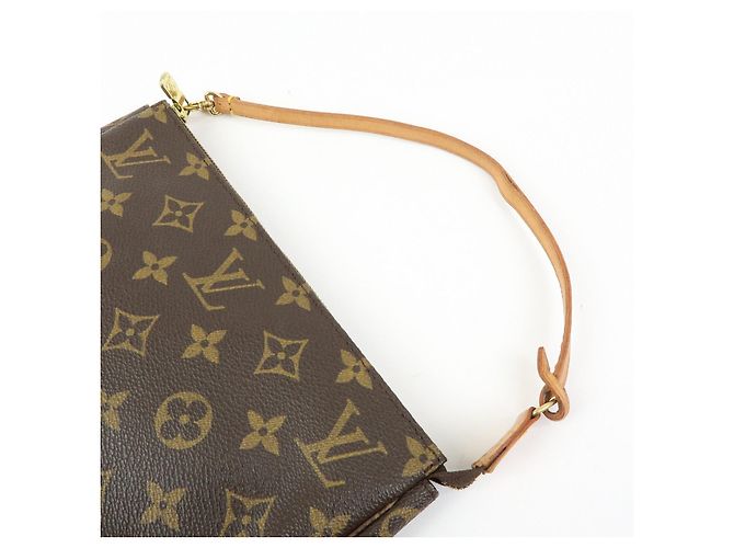 Louis Vuitton Monogram Pochette Accessoires Pouch Hand Bag M51980 - vista 6