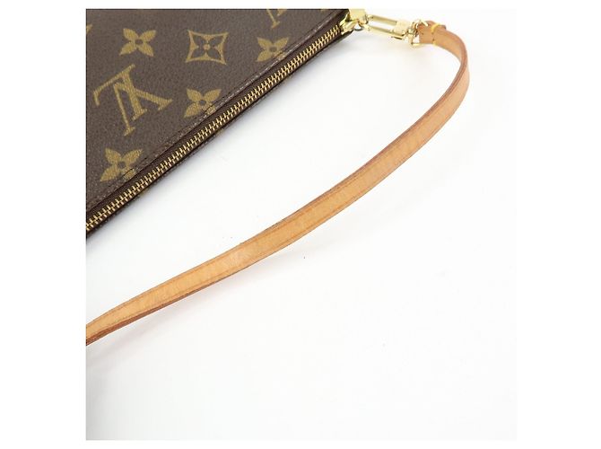 Louis Vuitton Monogram Pochette Accessoires Pouch Hand Bag M51980 - vista 7
