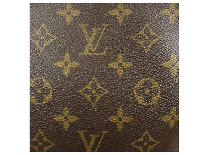 Borsa a tracolla Louis Vuitton Monogram Looping GM Brown M51145 - vista 18