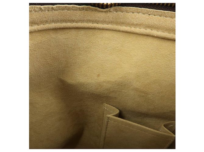 Borsa a tracolla Louis Vuitton Monogram Looping GM Brown M51145 - vista 22