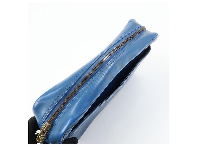 Louis Vuitton Epi Trocadero 27 Shoulder Bag Toledo Blue M51315 - vista 20