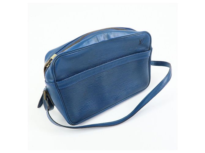 Louis Vuitton Epi Trocadero 27 Shoulder Bag Toledo Blue M51315 - vista 4