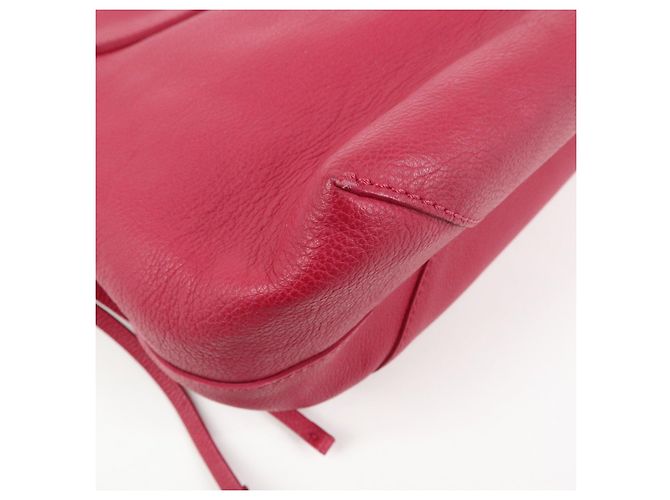 Louis Vuitton Lockme PM Borsa a mano e a tracolla in pelle Fuchsia M50360 - vista 12