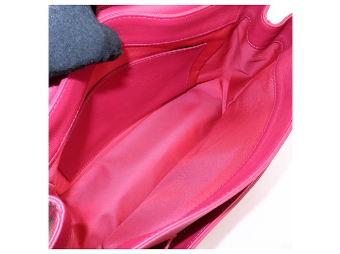 Louis Vuitton Lockme PM Borsa a mano e a tracolla in pelle Fuchsia M50360 - vista 22