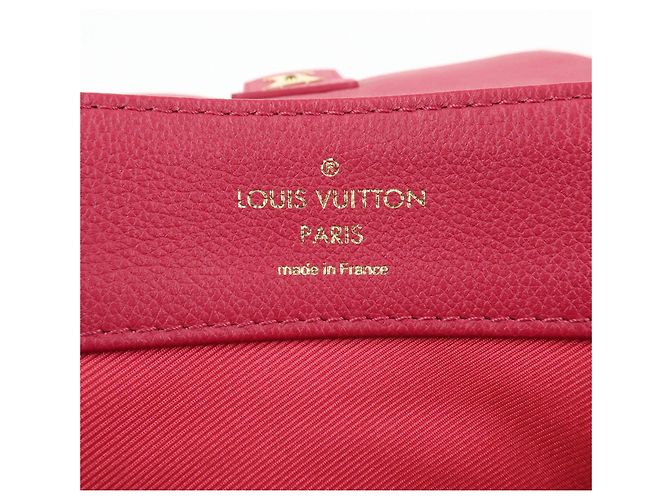 Louis Vuitton Lockme PM Borsa a mano e a tracolla in pelle Fuchsia M50360 - vista 23
