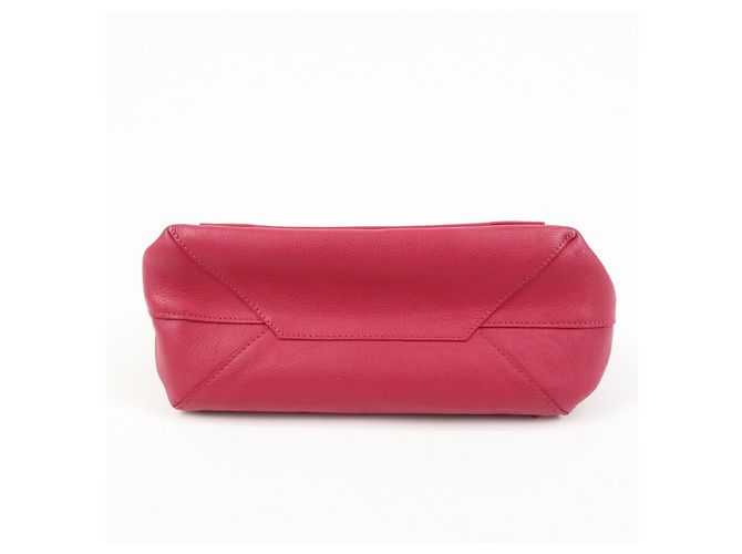 Louis Vuitton Lockme PM Borsa a mano e a tracolla in pelle Fuchsia M50360 - vista 5