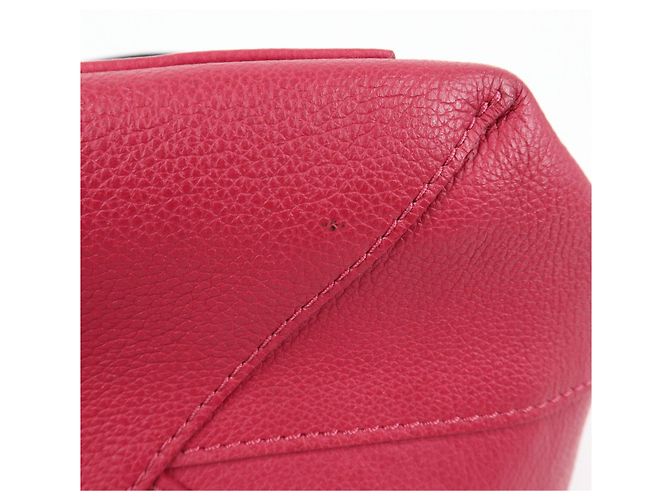 Louis Vuitton Lockme PM Borsa a mano e a tracolla in pelle Fuchsia M50360 - vista 6