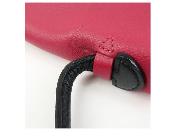 Louis Vuitton Lockme PM Borsa a mano e a tracolla in pelle Fuchsia M50360 - vista 9