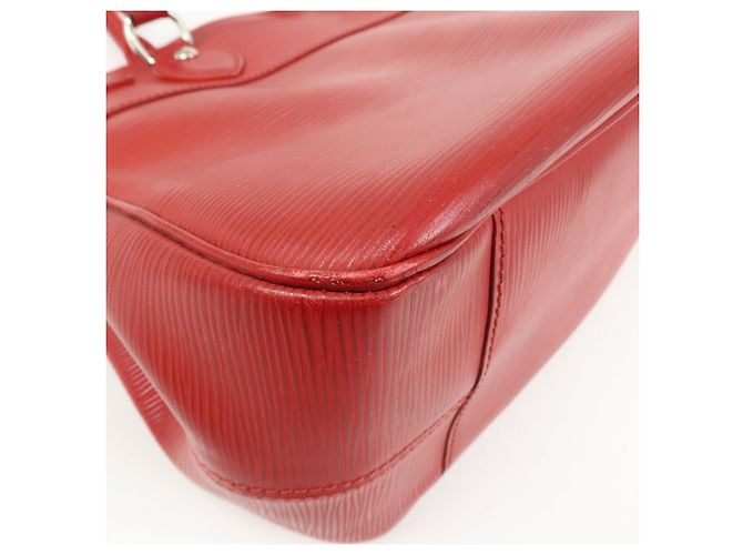 Borsa a mano Louis Vuitton Epi Passy PM Tote Bag Rouge M5926E - vista 11