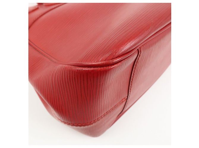 Borsa a mano Louis Vuitton Epi Passy PM Tote Bag Rouge M5926E - vista 12
