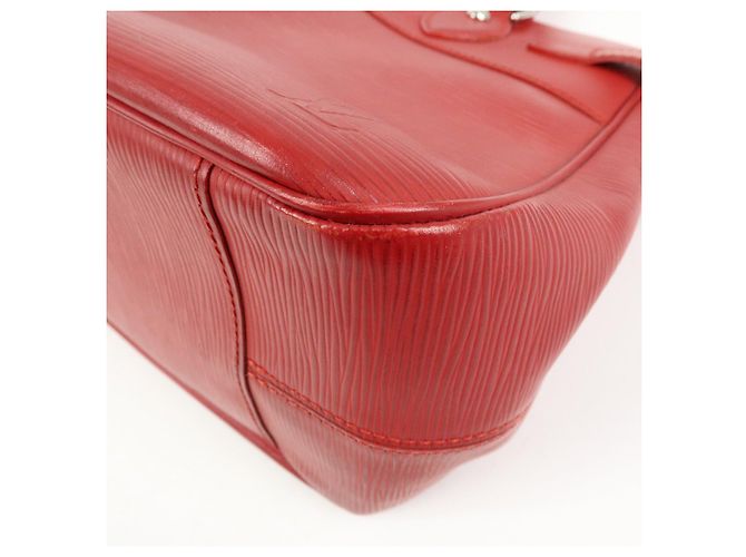 Borsa a mano Louis Vuitton Epi Passy PM Tote Bag Rouge M5926E - vista 13
