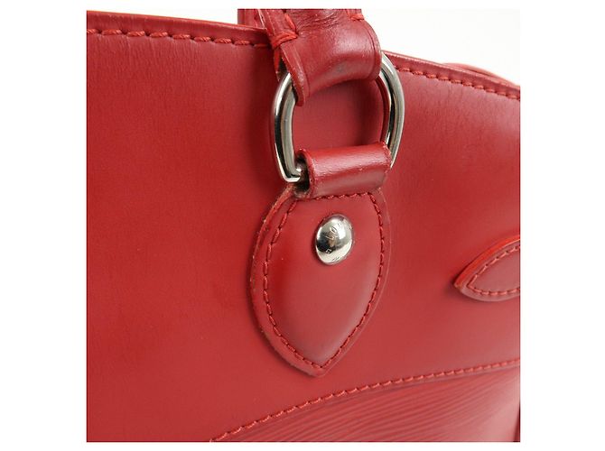 Borsa a mano Louis Vuitton Epi Passy PM Tote Bag Rouge M5926E - vista 16