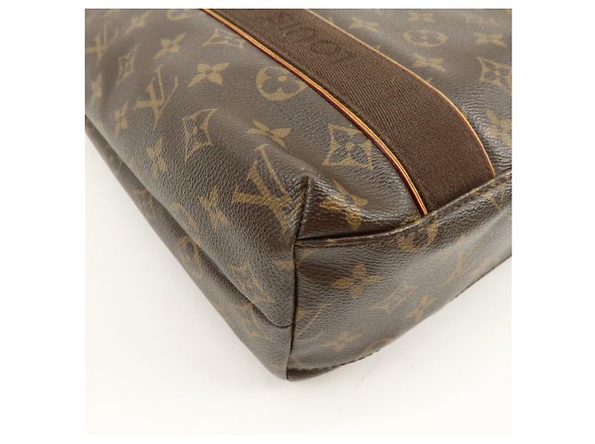 Borsa Tote Cabas Beaubourg Monogram Louis Vuitton Marrone M53013 - vista 10