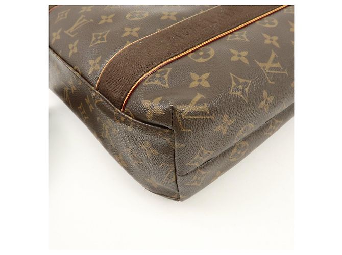 Borsa Tote Cabas Beaubourg Monogram Louis Vuitton Marrone M53013 - vista 13