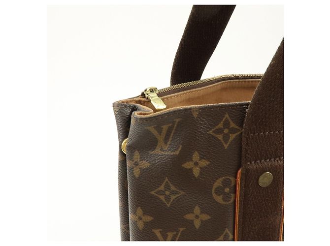 Borsa Tote Cabas Beaubourg Monogram Louis Vuitton Marrone M53013 - vista 15