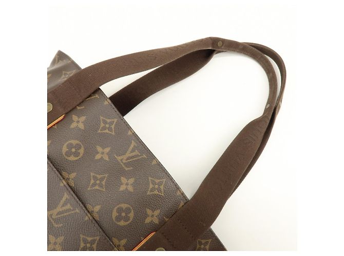 Borsa Tote Cabas Beaubourg Monogram Louis Vuitton Marrone M53013 - vista 6