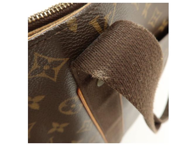 Borsa Tote Cabas Beaubourg Monogram Louis Vuitton Marrone M53013 - vista 9