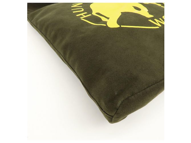 Autre Marque HUNTING WORLD Borsa a tracolla in tela e camoscio Borsa a tracolla Khaki Yellow - vista 12