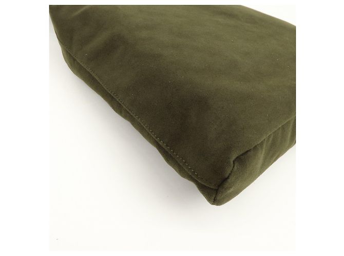 Autre Marque HUNTING WORLD Borsa a tracolla in tela e camoscio Borsa a tracolla Khaki Yellow - vista 13