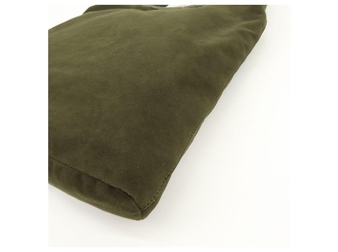 Autre Marque HUNTING WORLD Borsa a tracolla in tela e camoscio Borsa a tracolla Khaki Yellow - vista 14