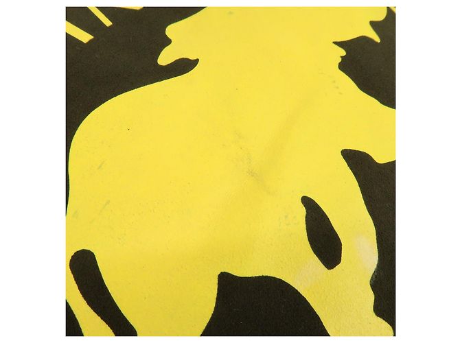Autre Marque HUNTING WORLD Borsa a tracolla in tela e camoscio Borsa a tracolla Khaki Yellow - vista 17