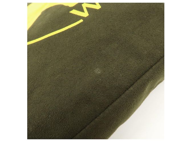Autre Marque HUNTING WORLD Borsa a tracolla in tela e camoscio Borsa a tracolla Khaki Yellow - vista 19