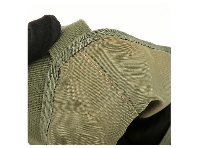 Autre Marque HUNTING WORLD Borsa a tracolla in tela e camoscio Borsa a tracolla Khaki Yellow - vista 20