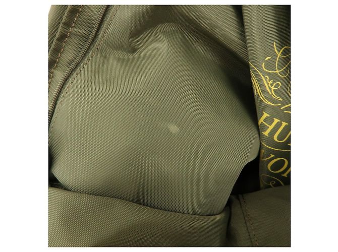 Autre Marque HUNTING WORLD Borsa a tracolla in tela e camoscio Borsa a tracolla Khaki Yellow - vista 22