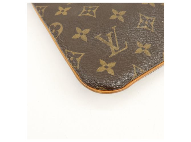 Louis Vuitton Monogram Pochette Valmy Shoulder Bag Brown M40524 - vista 11