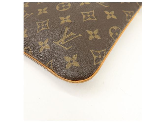Louis Vuitton Monogram Pochette Valmy Shoulder Bag Brown M40524 - vista 12