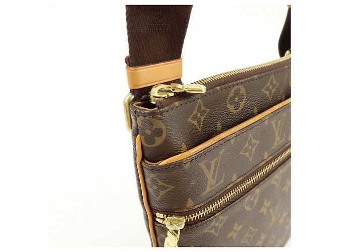 Louis Vuitton Monogram Pochette Valmy Shoulder Bag Brown M40524 - vista 14