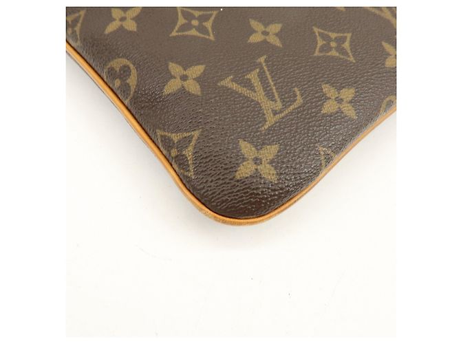 Louis Vuitton Monogram Pochette Valmy Shoulder Bag Brown M40524 - vista 9