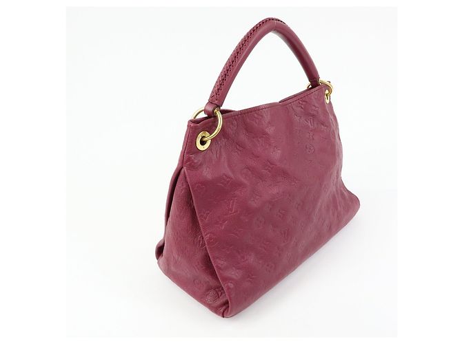 Louis Vuitton Monogram Empreinte Empreinte Leather MM Aurore M94047 - vista 4