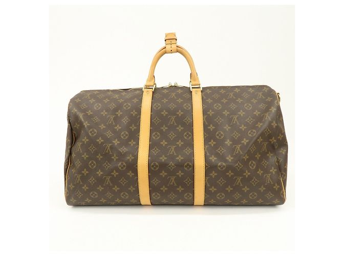 Louis Vuitton Monogram Keep All Bandouliere 55 Boston Bag M41414 - vista 2