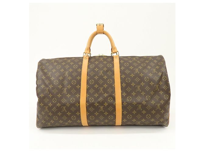 Louis Vuitton Monogram Keep All Bandouliere 60 Boston Bag M41412 - vista 2