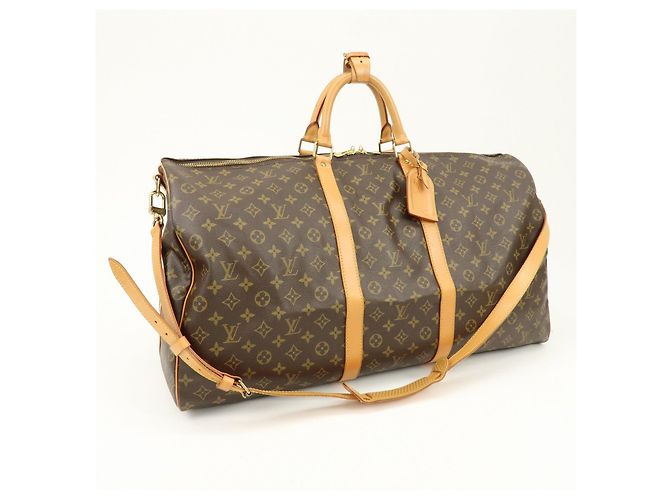 Louis Vuitton Monogram Keep All Bandouliere 60 Boston Bag M41412 - vista 4