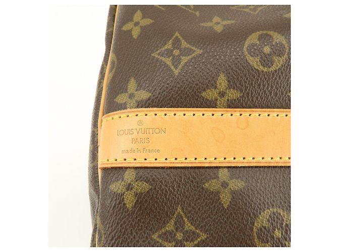 Louis Vuitton Monogram Keep All Bandouliere 55 Borsa Boston M41414 - vista 23