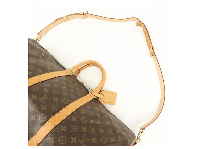 Louis Vuitton Monogram Keep All Bandouliere 55 Borsa Boston M41414 - vista 6