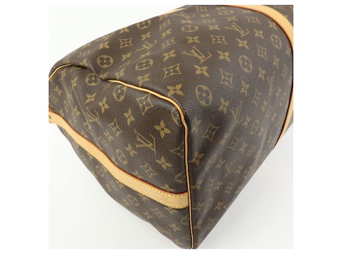 Louis Vuitton Monogram Keep All Bandouliere 60 Borsa Boston M41412 - vista 12
