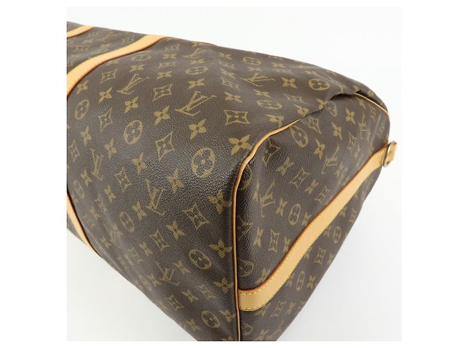 Louis Vuitton Monogram Keep All Bandouliere 60 Borsa Boston M41412 - vista 13