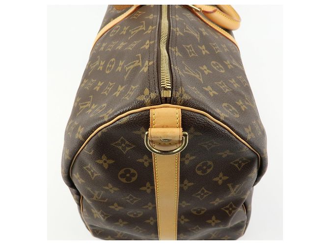 Louis Vuitton Monogram Keep All Bandouliere 60 Borsa Boston M41412 - vista 15