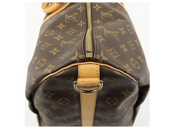 Louis Vuitton Monogram Keep All Bandouliere 60 Borsa Boston M41412 - vista 16
