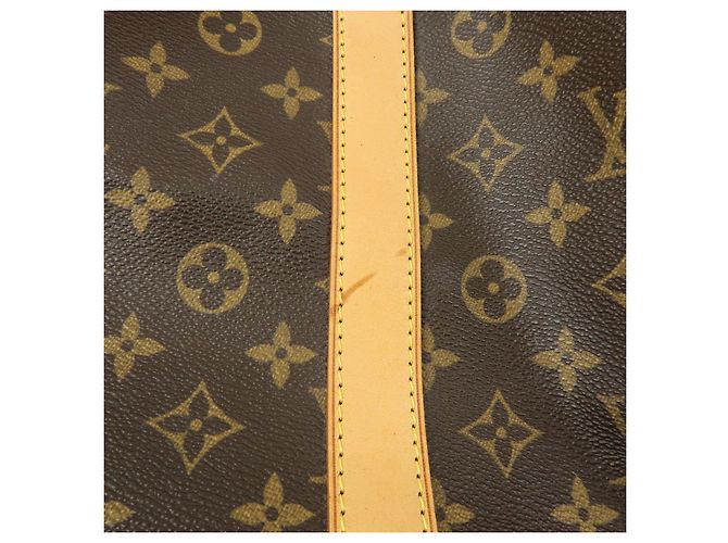 Louis Vuitton Monogram Keep All Bandouliere 60 Borsa Boston M41412 - vista 19